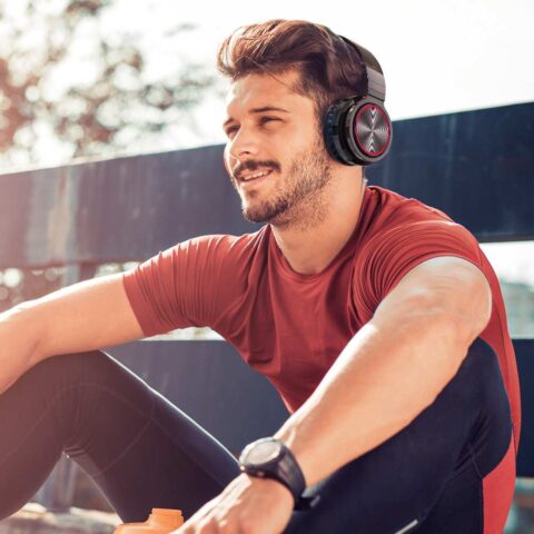 Wireless Bluetooth Headphones Noise Cancelling Headset